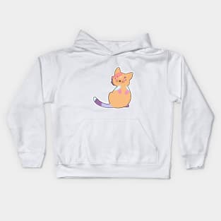 glimmer cat Kids Hoodie